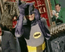 Adam West as Batman doing the Watusi