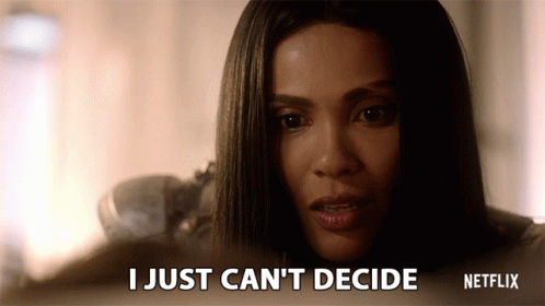 Mazikeen from Lucifer saying ‘I just can’t decide’