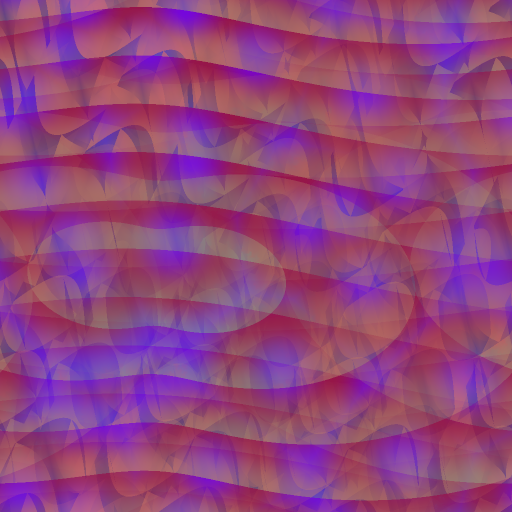 reddish-purple-orange stripes